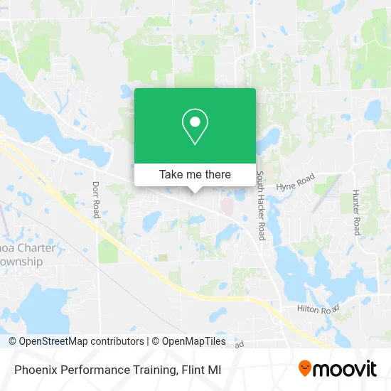 Phoenix Performance Training map