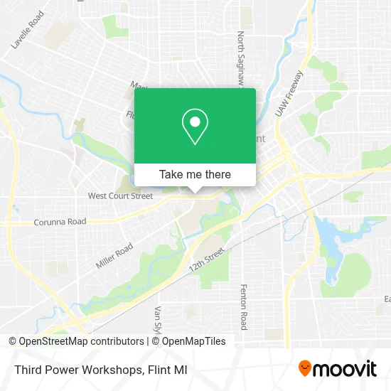Third Power Workshops map