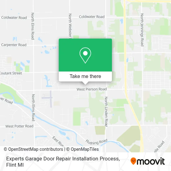 Experts Garage Door Repair Installation Process map