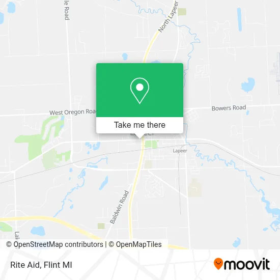 Rite Aid map