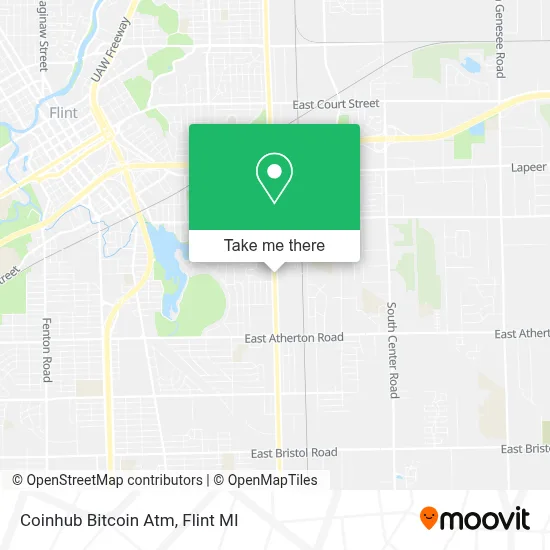 Coinhub Bitcoin Atm map