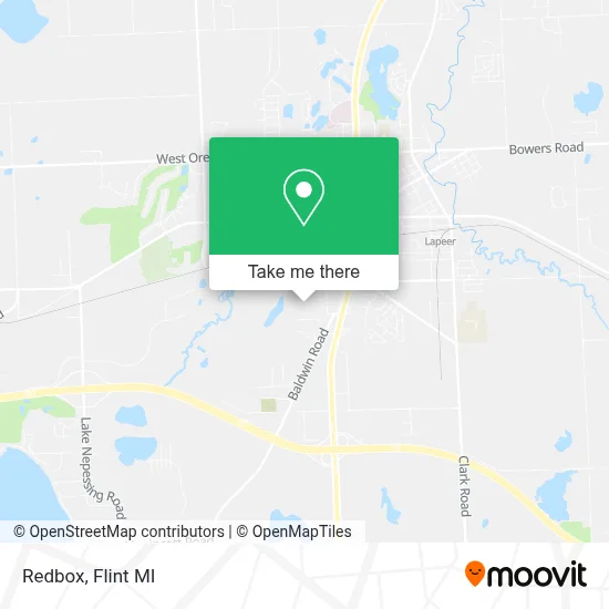 Redbox map