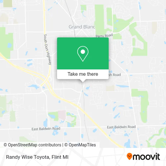 Randy Wise Toyota map