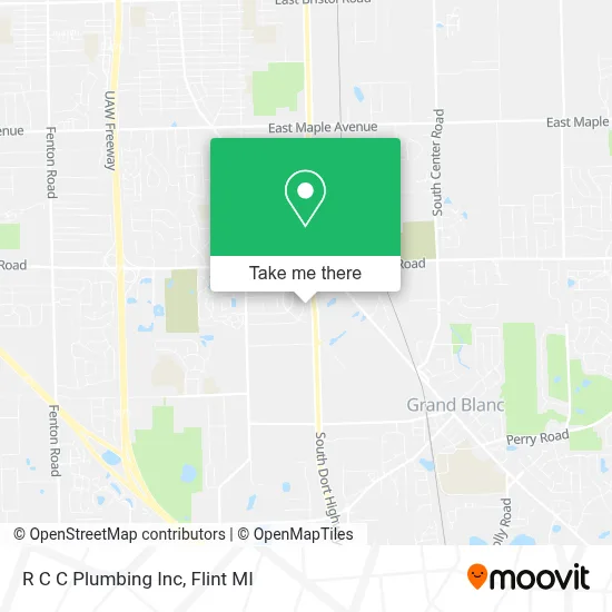 R C C Plumbing Inc map
