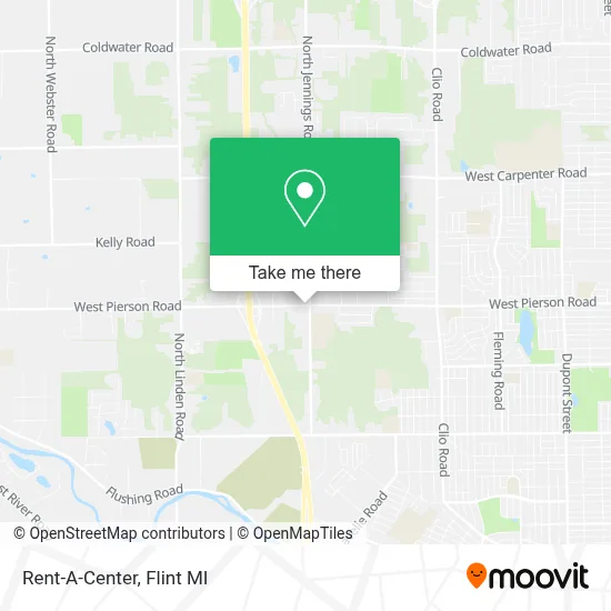 Rent-A-Center map