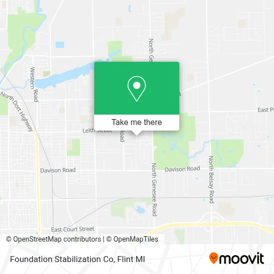 Foundation Stabilization Co map