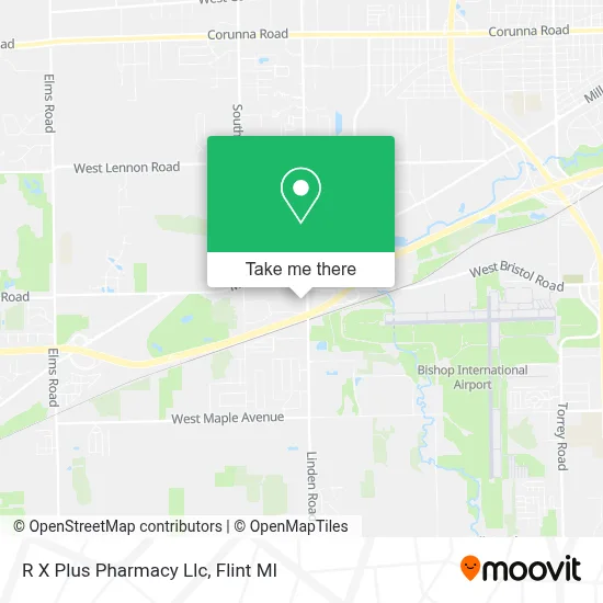 R X Plus Pharmacy Llc map