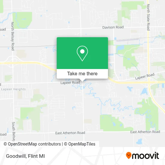 Goodwill map