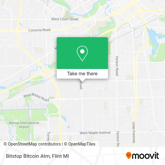 Bitstop Bitcoin Atm map