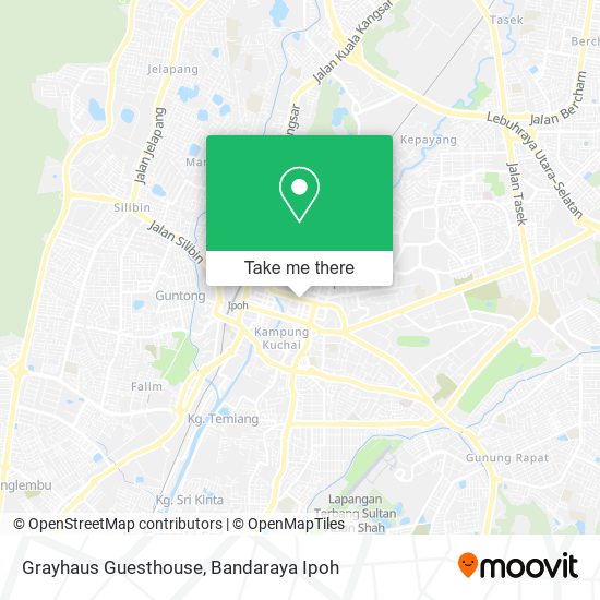 Grayhaus Guesthouse map