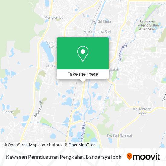 Kawasan Perindustrian Pengkalan map