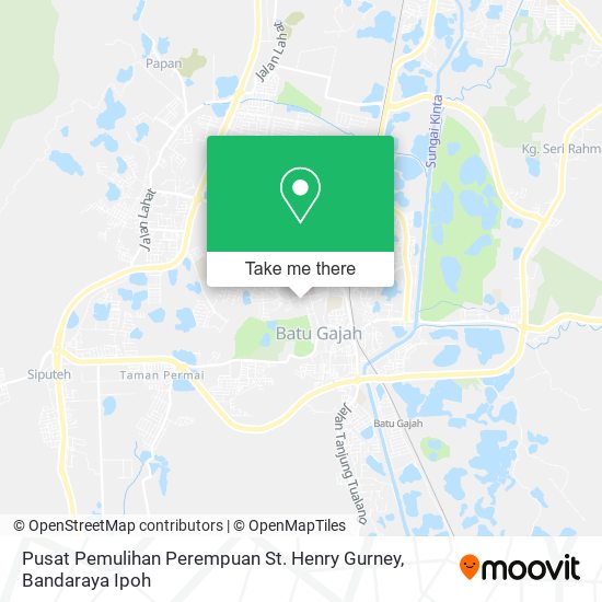 Pusat Pemulihan Perempuan St. Henry Gurney map