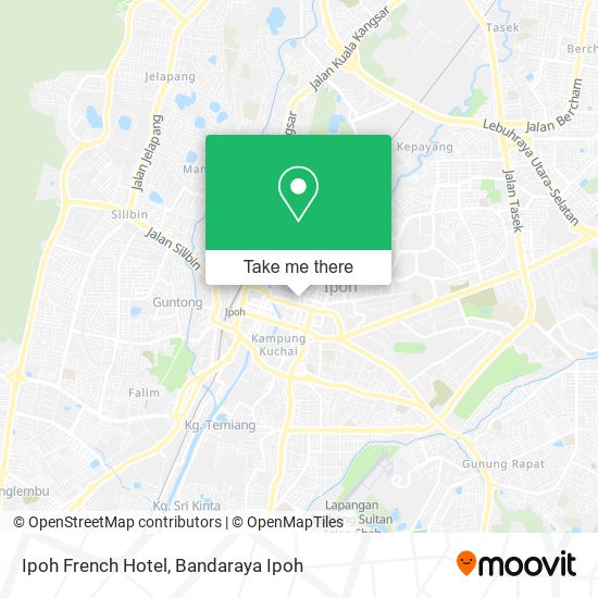 Ipoh French Hotel map