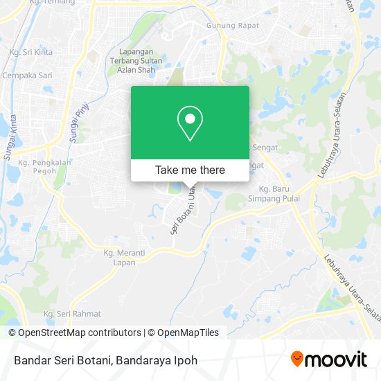 Bandar Seri Botani map