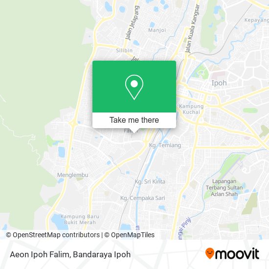 Aeon Ipoh Falim map