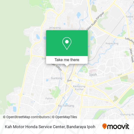 Kah Motor Honda Service Center map