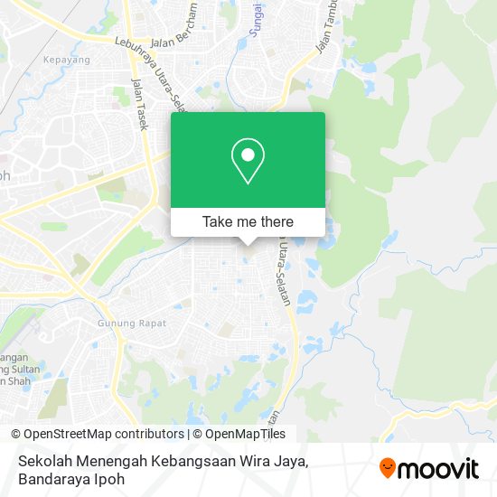 Sekolah Menengah Kebangsaan Wira Jaya map