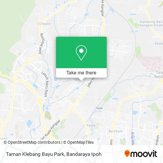 Taman Klebang Bayu Park map