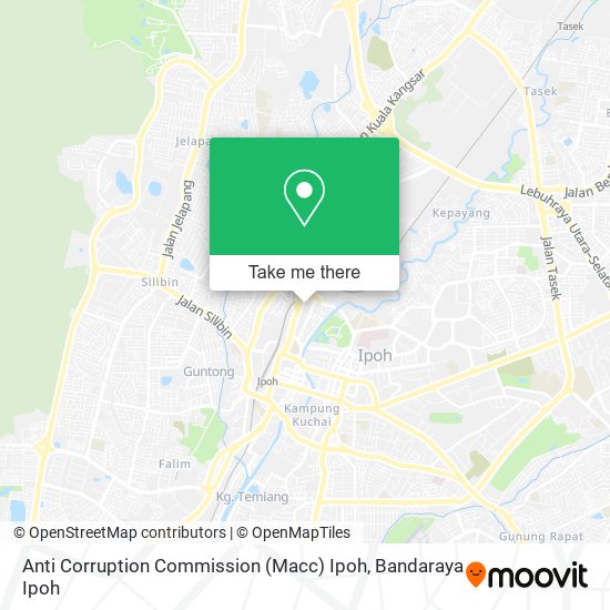 Anti Corruption Commission (Macc) Ipoh map