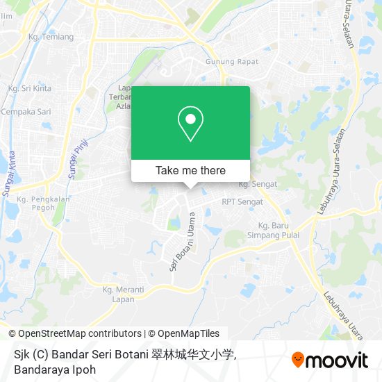 Peta Sjk (C) Bandar Seri Botani 翠林城华文小学