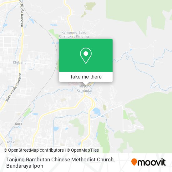 Tanjung Rambutan Chinese Methodist Church map