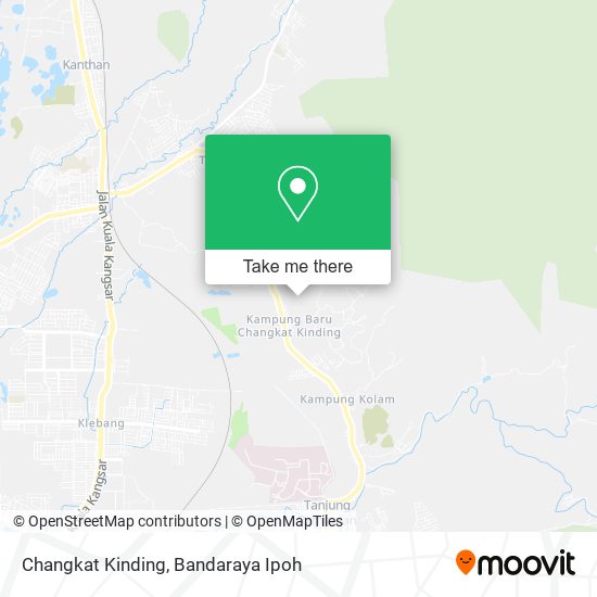 Changkat Kinding map