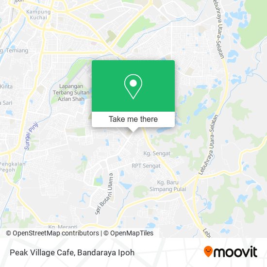 Peak Village Cafe map