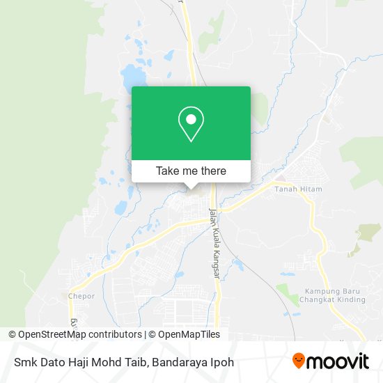 Smk Dato Haji Mohd Taib map