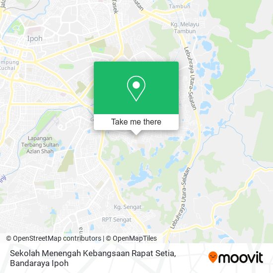 Sekolah Menengah Kebangsaan Rapat Setia map