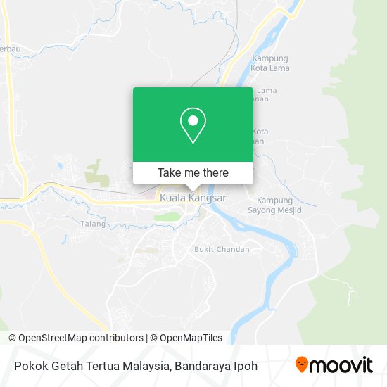 Pokok Getah Tertua Malaysia map