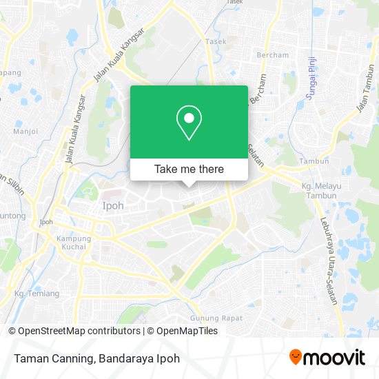 Taman Canning map