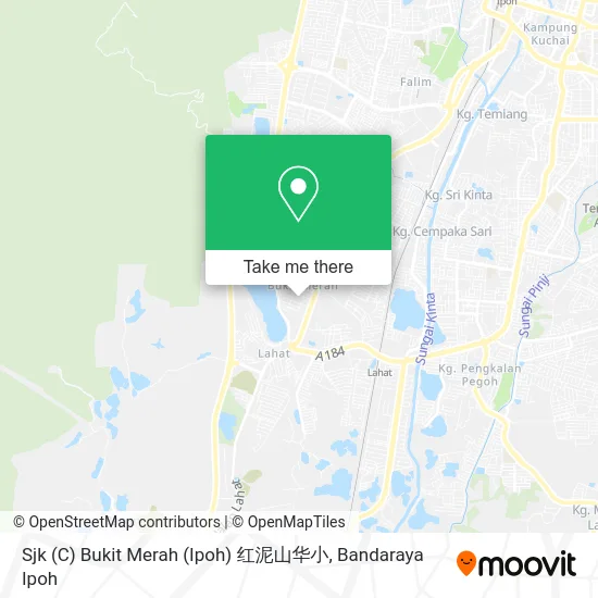 Sjk (C) Bukit Merah (Ipoh) 红泥山华小 map