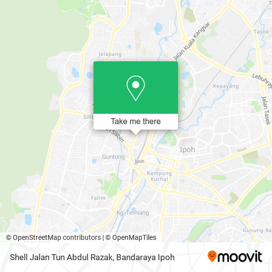 Shell Jalan Tun Abdul Razak map