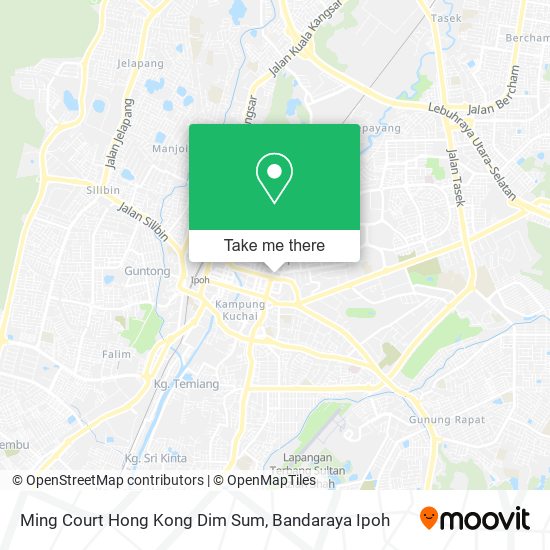 Ming Court Hong Kong Dim Sum map