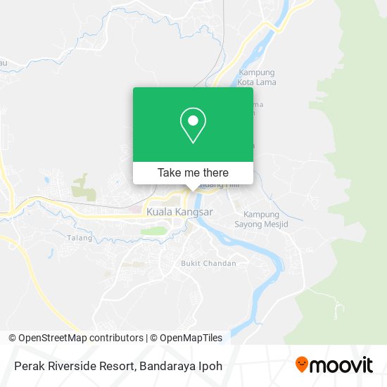 Perak Riverside Resort map