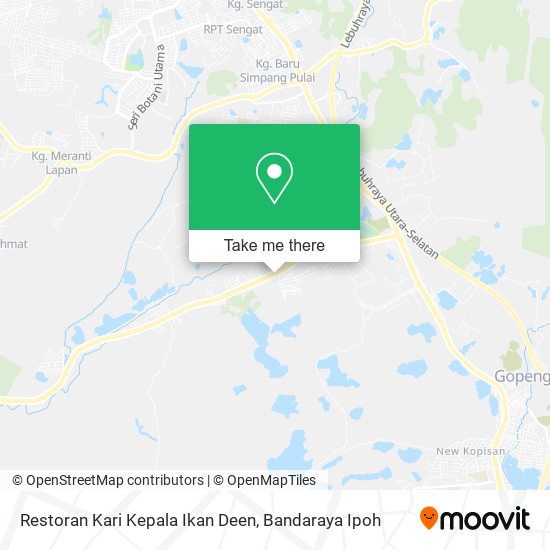 Restoran Kari Kepala Ikan Deen map