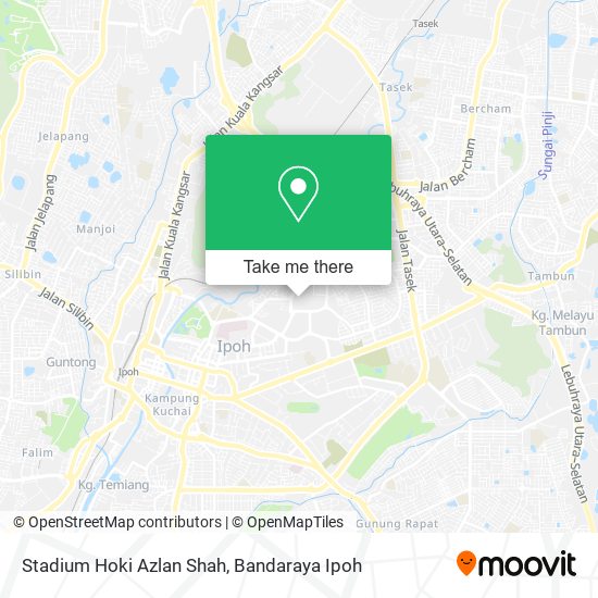 Peta Stadium Hoki Azlan Shah