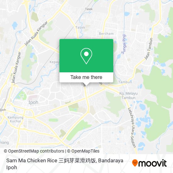 Peta Sam Ma Chicken Rice 三妈芽菜滑鸡饭