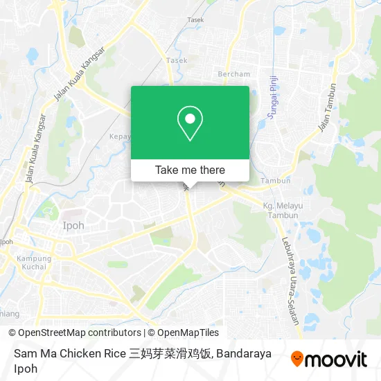 Peta Sam Ma Chicken Rice 三妈芽菜滑鸡饭