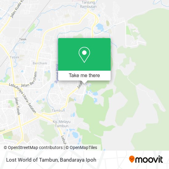 Lost World of Tambun map