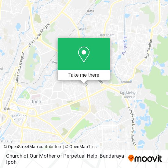 Church of Our Mother of Perpetual Help map