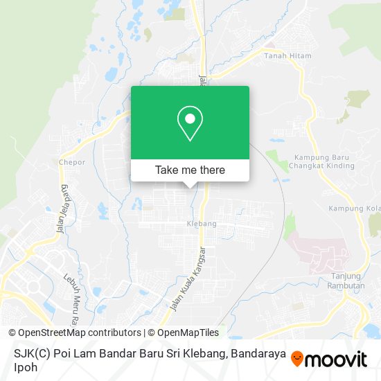 Peta SJK(C) Poi Lam Bandar Baru Sri Klebang