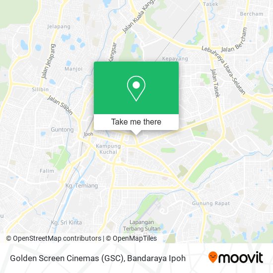 Golden Screen Cinemas (GSC) map