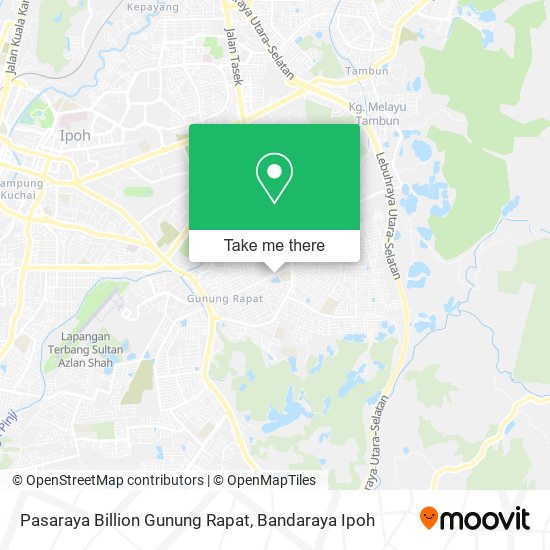 Pasaraya Billion Gunung Rapat map