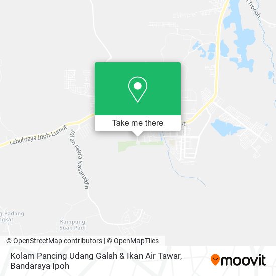 Kolam Pancing Udang Galah & Ikan Air Tawar map