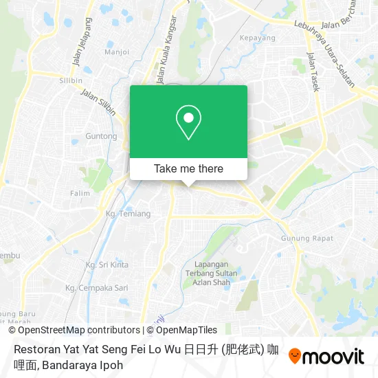Restoran Yat Yat Seng Fei Lo Wu 日日升 (肥佬武) 咖哩面 map