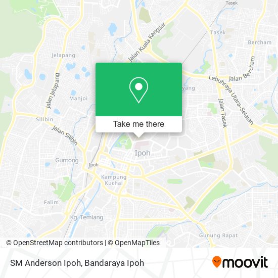 SM Anderson Ipoh map