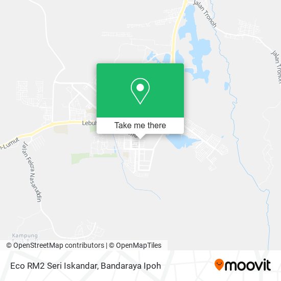 Eco RM2 Seri Iskandar map
