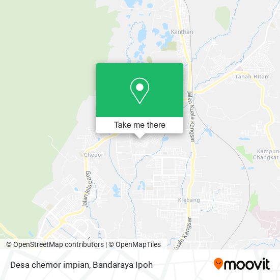 Desa chemor impian map
