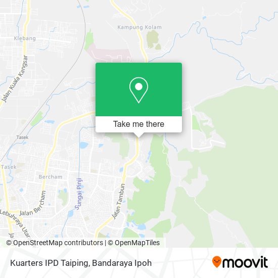 Kuarters IPD Taiping map